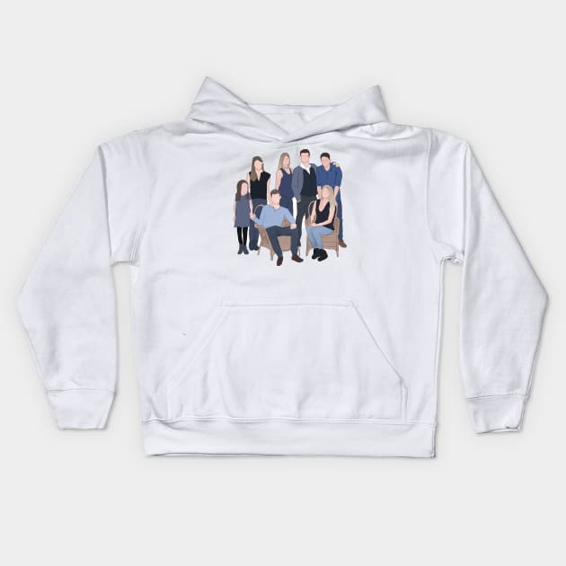 The Originals Mikaelsons Kids Hoodie by designr-shop